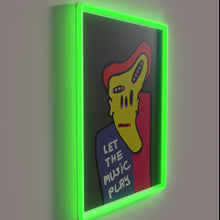 Load image into Gallery viewer, Add vibrant energy with this fun music-inspired LED neon sign.