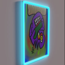Load image into Gallery viewer, Let the Music Play Vibrant RGB Neon Wall Art Sign