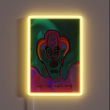 Load image into Gallery viewer, Colorful RGB neon sign with musical notes and glowing accents