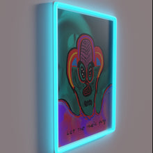 Load image into Gallery viewer, RGB neon sign that lets music set the mood freely.