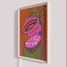 Load image into Gallery viewer, Add Vibrant Nighttime Elegance with Our Music Play LED Sign