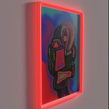 Load image into Gallery viewer, Music to My Ears Vibrant Wall Sign with RGB Lighting