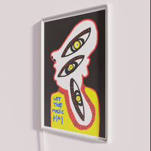 Load image into Gallery viewer, Glowing Neon Music Wall Art Sign with RGB Color Changing