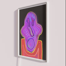 Load image into Gallery viewer, Neon Music Sign, Let the Beat Go On Vibrantly Always