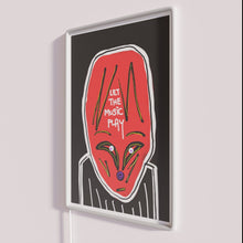 Load image into Gallery viewer, Vibrant RGB neon sign with music notes, perfect entertainment lighting.