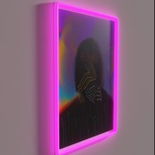 Load image into Gallery viewer, Let the Music Play Vibrant Colorful LED Neon Wall Decor Sign