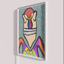 Load image into Gallery viewer, Vibrant RGB LED neon bar decor with musical theme ambiance.