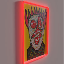 Load image into Gallery viewer, Vibrant RGB Neon Sign: Let the Music Play with Style Always