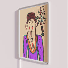 Load image into Gallery viewer, Vibrant neon wall decor featuring a musical note design.