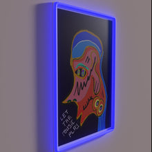 Load image into Gallery viewer, Let the Music Play Vibe with Our Neon Sign Decor