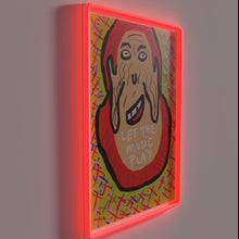 Load image into Gallery viewer, Add vibrant glow to your space with colorful musical vibes.