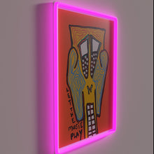 Load image into Gallery viewer, Let the Music Play with Vibrant Color Changing Neon Sign