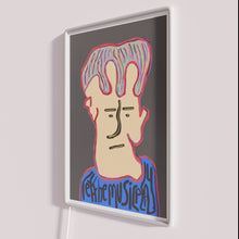 Load image into Gallery viewer, Eye-catching Music Wall Art Sign with RGB Color Changing Neon Lighting
