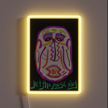 Load image into Gallery viewer, Vibrant RGB neon sign that lets your melodies shine freely.