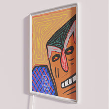 Load image into Gallery viewer, Let the Music Play Neon Sign with Vibrant RGB Color Lighting