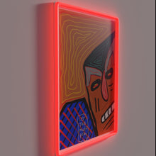 Load image into Gallery viewer, Let the Music Play Vibrant RGB LED Neon Wall Sign