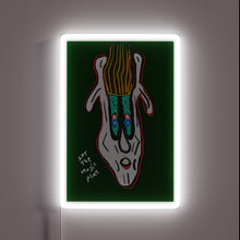 Load image into Gallery viewer, Vibrant RGB light-up neon sign with musical notes design