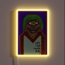 Load image into Gallery viewer, Vibrant RGB neon wall decor featuring musical notes in bold color.