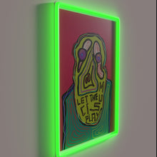 Load image into Gallery viewer, Let the Music Play with Vibrant Color Changing Neon Light