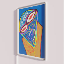 Load image into Gallery viewer, Neon RGB wall sign with vibrant music notes and lights