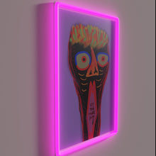 Load image into Gallery viewer, Neon Music Wall Sign with Vibrant RGB Color Accent Lighting