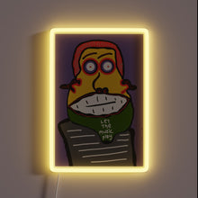 Load image into Gallery viewer, Add vibrant color to your space with this musical sign.