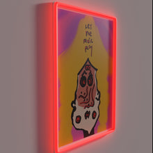 Load image into Gallery viewer, Let the Music Play with Vibrant RGB Neon Sign Art
