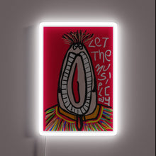 Load image into Gallery viewer, RGB neon sign with musical notes to create ambiance freely