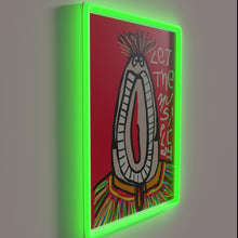 Load image into Gallery viewer, Add vibrant rhythm to your space with this glowing sign.