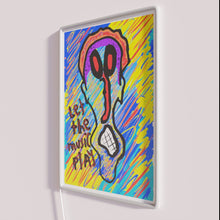 Load image into Gallery viewer, Neon Music Wall Sign Art LED Lighting Room Decor Ideas