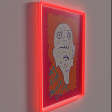 Load image into Gallery viewer, Let the good vibes flow with this colorful neon sign