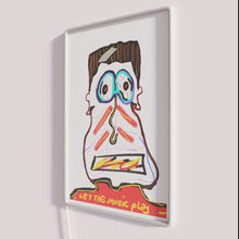 Load image into Gallery viewer, Vibrant RGB neon music light decor for home or office space