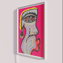 Load image into Gallery viewer, Electric music vibes neon wall decor with colorful glowing letters