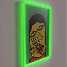 Load image into Gallery viewer, Colorful RGB Neon Sign Encourages Music Lovers to Let Loose Freely