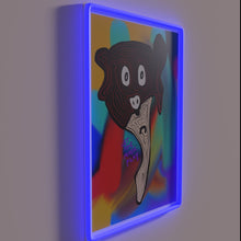 Load image into Gallery viewer, Let the Music Play RGB Neon Sign of Joyful Vibes