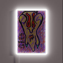 Load image into Gallery viewer, Vibrant RGB Neon Sign Featuring Musical Notes in Colorful Harmony