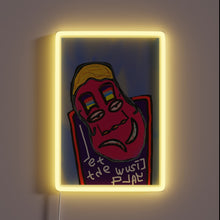 Load image into Gallery viewer, Vibrant RGB neon sign for letting the music take you.