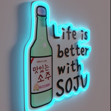 Load image into Gallery viewer, Add vibrant ambiance to your space with SOJU's RGB neon