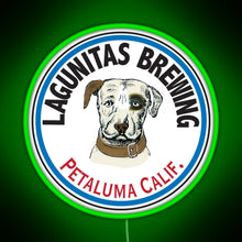 Load image into Gallery viewer, Lol RGB neon sign green