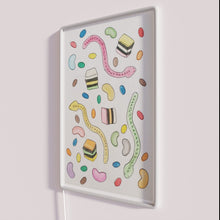 Load image into Gallery viewer, Vibrant Lollies Neon Sign with Color-Changing RGB LED Lighting Effect