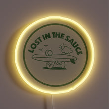 Load image into Gallery viewer, Vibrant RGB lighting for your favorite phrases or logos indoors