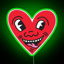Load image into Gallery viewer, Love Heart RGB neon sign green
