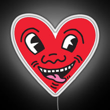 Load image into Gallery viewer, Love Heart RGB neon sign white