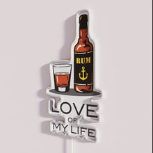 Load image into Gallery viewer, Personalized neon bar decor with vibrant 'Love Of My Life' script