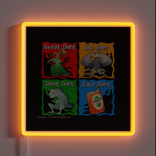 Load image into Gallery viewer, Echoes of eldritch horrors in eerie, pulsing neon hues
