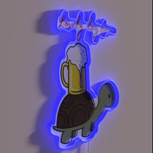 Load image into Gallery viewer, Brighten up your space with this cheerful beer neon sign.