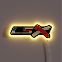 Load image into Gallery viewer, LSX Murica USA Neon Sign with Colorful RGB Lighting Accents