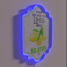 Load image into Gallery viewer, Add Vibrant Mojito Bar Elegance with Bright LED Sign Lighting
