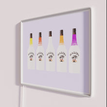 Load image into Gallery viewer, Vintage Inspired Malibu Flavors Color Changing RGB Neon Sign Lighting