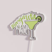 Load image into Gallery viewer, Vibrant Margarita Mami RGB Neon Sign for Home Bar Decorations